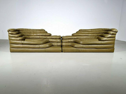 Ds 1025 terrazza landscape sofas by ubald klug for de sede, 1970s, set of 2